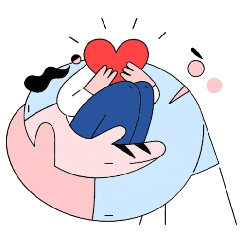 Illustration representing compassionate care