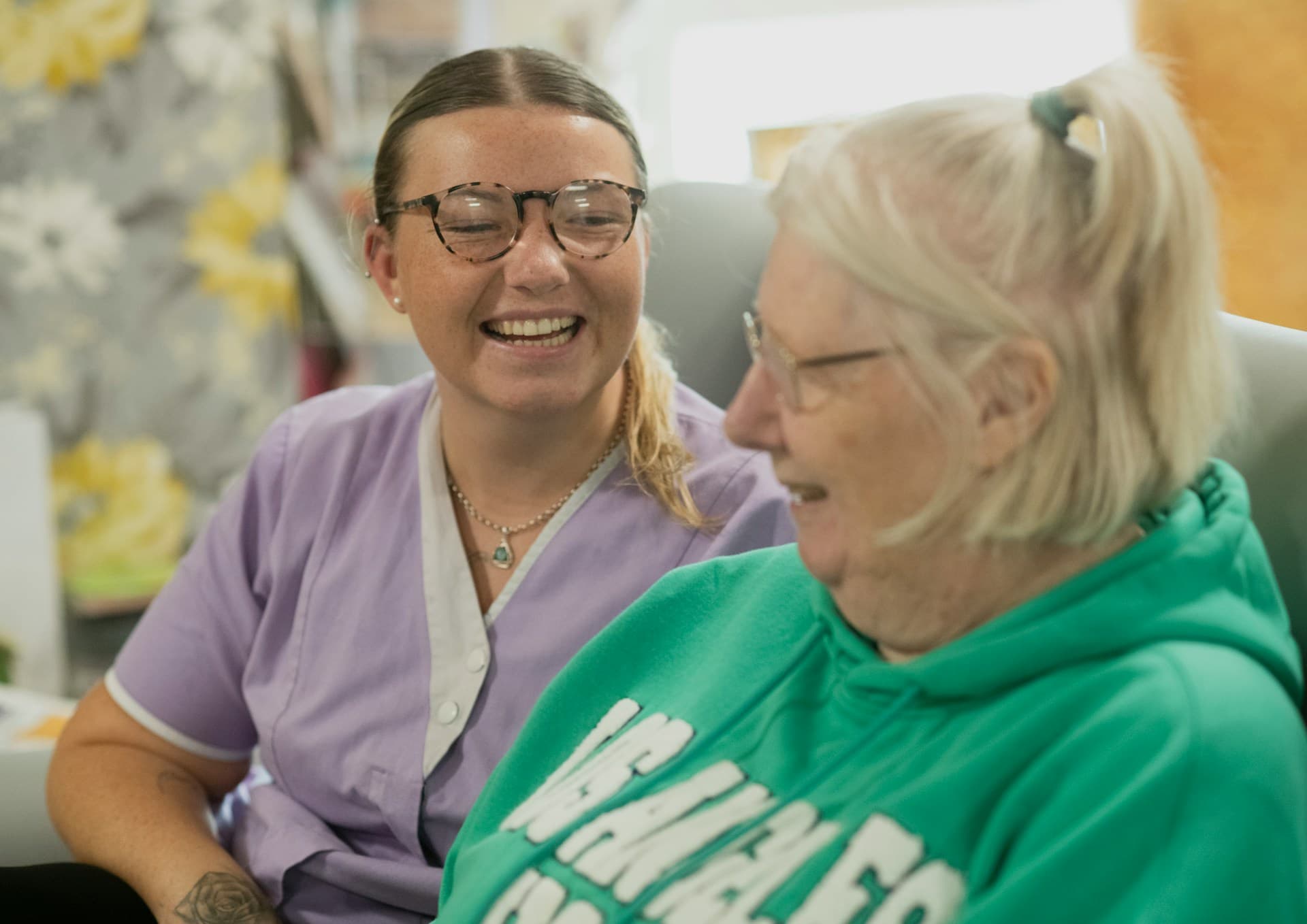 A welcoming room in a family home